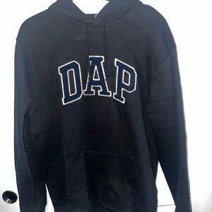 Dapper Dan Gap Black Hoodie